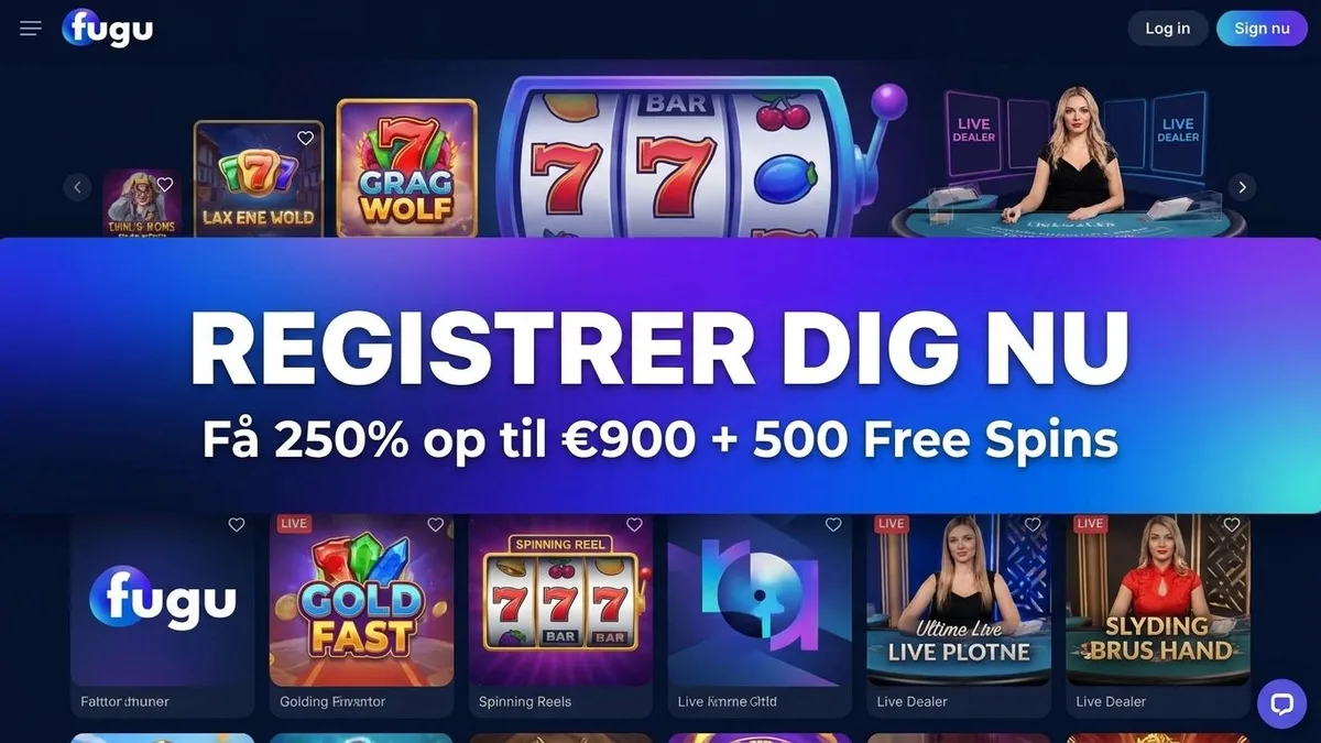 Registrering med bonus